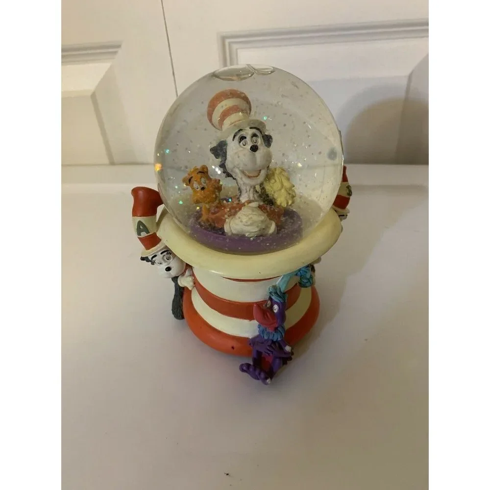 Dr. Seuss The Cat in the Hat‎ Snowglobe musical that’s what friends are f…